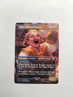 MTG - Bilbo, Retired Burglar (Borderless) LTR Regular Uncommon #0403 - Image 1