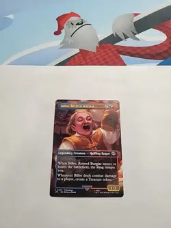 MTG - Bilbo, Retired Burglar (Borderless) LTR Regular Uncommon #0403 - Image 2