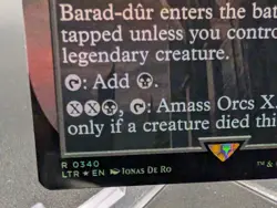Barad-dur (0340) (Borderless) Universes Beyond: the Lord of the Rings: Tales of - Image 2