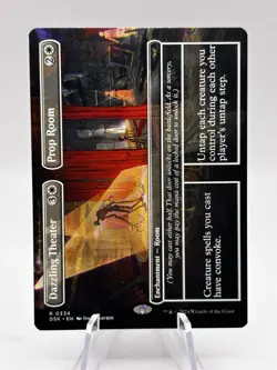 Dazzling Theater Prop Room 0334 Borderless Duskmourn: House Of Horrors MTG NM - Image 1