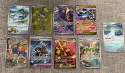 Pokemon Phantasmal Flames Illust. Rare/Ultra Rare/Double Rare Lot-9 Cards NM - Image 1