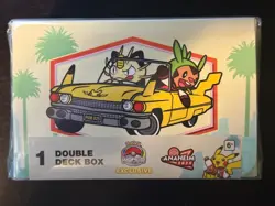 Pokemon World Championships 2025 Meowth & Chespin Double Deck Box - Image 1
