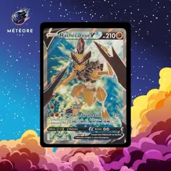 Carte Pokemon HACHECATEUR SWSH248 PROMO V Full Art FA Epee et Bouclier FR NEUF - Image 1