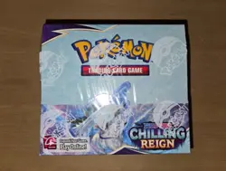 Pokemon TCG Sword & Shield Chilling Reign Booster Box Factory NEW - Image 1