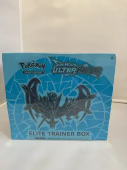 Pokemon Ultra Prism blue Elite Trainer Box ETB sealed with plastic protector - Image 1