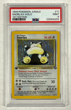 Snorlax Holo Rare 1999 Pokemon Jungle 1st Edition #11/64 WOTC - Image 1