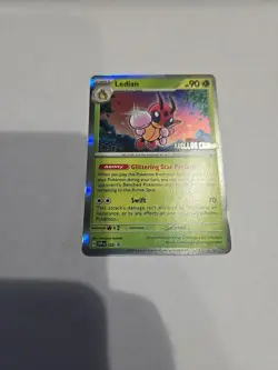 Ledian SVP 133 Staff Prerelease Promo Stellar Crown Pokemon TCG NM - Image 1