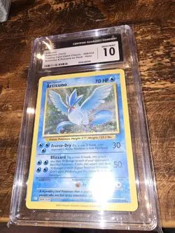 ARTICUNO - CGC - 10 GEM MINT 009/034 CLB Classic Box Holo Rare Pokemon TCG 2023 - Image 1