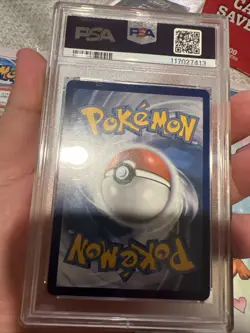 Pokemon Mew V 250/264 PSA 10 Fusion Strike Full Art Holo - Image 4