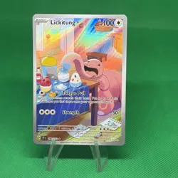 Lickitung 180/162 Sv05: Temporal Forces Holo Illustration Rare Pokemon TCG NM - Image 1