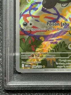 Shroodle 149/132 - PSA 10 - Illustration Rare - Pokemon TCG: Mega Evolution - Image 5