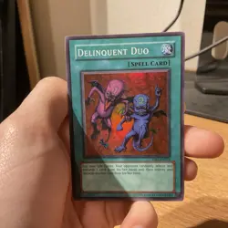 Yugioh Delinquent Duo DB1-EN024 Super Rare mp-lp - Image 1