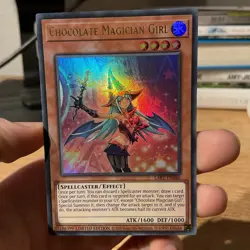Chocolate Magician Girl | LART-EN046 Ultra Rare Sealed LOST ART YuGiOh Promo NM - Image 1