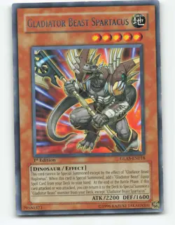 Gladiator Beast Spartacus GLAS-EN018 Gladiator's Assault 1st Edition - Image 1