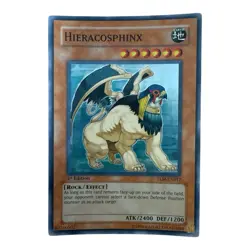 Yugioh TCG - Hieracosphinx TLM-EN012 - Super Rare - 1st Edition - NM Holo - Image 1