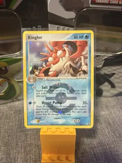 Pokemon Card - Kingler FireRed & LeafGreen 26/112 Reverse Holo - Image 1