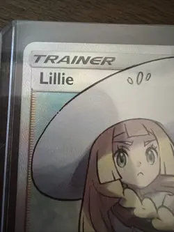 Pokemon Lillie Full Art Ultra Rare Card Sun & Moon Base Set 147/149 - NM - Image 3