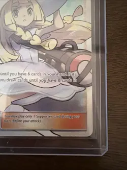 Pokemon Lillie Full Art Ultra Rare Card Sun & Moon Base Set 147/149 - NM - Image 5