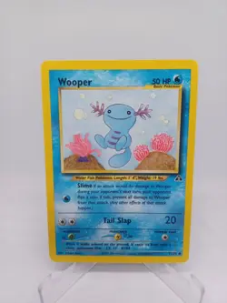 Wooper 71/75 - Neo Discovery - Pokemon TCG Card Vintage - Image 1