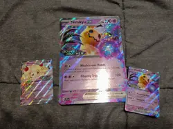Pokemon Tcg: Mimikyu EX And Alcremie EX Journey Together Promo Cards & Jumbo - Image 1