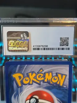 ???? Magmar Black Star Promo Gem Mint 9.5 Card Number 44 #044 Vintage English - Image 3