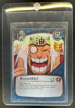 2002 Naruto Trading Card Game TCG Irresistible! #US038 - Image 1