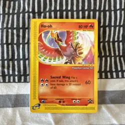 Ho-Oh 52 Black Star Promo Card 2002 Wizards of the Coast - Image 1