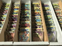 Pokemon 100 Official TCG Cards Lot with Ultra Rare Included - V Vmax GX + HOLOS - Image 2