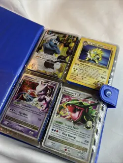 My Binder Full of Pokemon Cards TCG CCG Contains Rare Somewhat Old Cards - Image 2