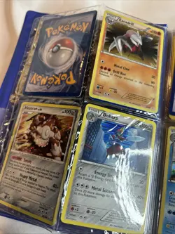 My Binder Full of Pokemon Cards TCG CCG Contains Rare Somewhat Old Cards - Image 5