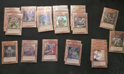 YuGiOh Six Samurai Deck + Extra Deck + Bonus Cards. READ DESCRIPTION. - Image 2