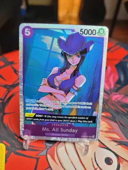Ms. All Sunday OP04-064 SR One Piece Card Game English NM - Image 1
