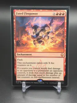 MTG Fated Firepower 0132 Avatar: The Last Airbender (TLA) Regular Mythic Enchant - Image 1