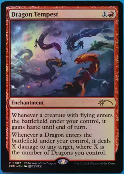 Dragon Tempest (2024 Lunar New Year) FOIL Year of the Dragon 2024 PLD (509050) - Image 1