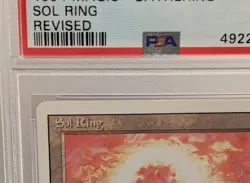 1994 MTG Sol Ring Revised Edition PSA 9 Mint Magic The Gathering Rare Artifact - Image 2