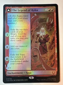 The Legend Of Roku Foil: Avatar The Last Airbender MTG - Image 1