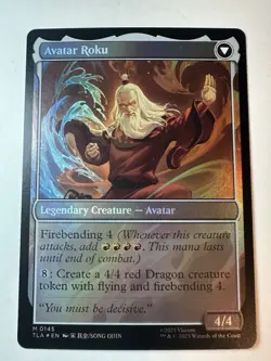The Legend Of Roku Foil: Avatar The Last Airbender MTG - Image 2