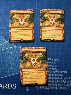 Lightning Bolt Strixhaven: Mystical Archives Regular (3) Magic the Gathering - Image 1