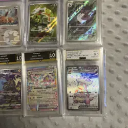 Bundle of 6 Pokemon TCG Grades Card Slabs - 10 or 9.5 or 9 - Image 4
