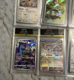 Bundle of 6 Pokemon TCG Grades Card Slabs - 10 or 9.5 or 9 - Image 5