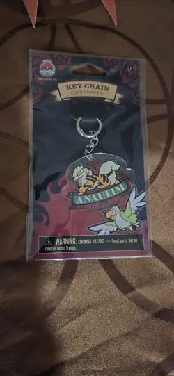 2025 Pokemon World Championships Arcanine Keychain Key Chain - Image 1