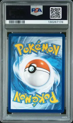 2025 POKEMON WHT EN-WHITE FLARE SPECIAL ILLUSTRATION RARE #166 RESHIRAM EX PSA 9 - Image 2
