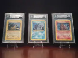 Suicune 14/64 Raikou 13/64 Entei 6/64 1 ed Neo Revelation prima edizione Pokemon - Image 1