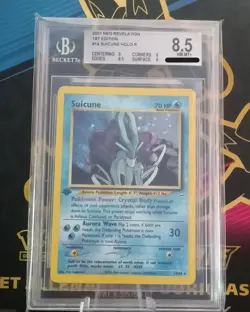 Suicune 14/64 Raikou 13/64 Entei 6/64 1 ed Neo Revelation prima edizione Pokemon - Image 2
