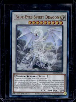 2024 Yu-Gi-Oh Rarity 1st Edition Blue-Eyes Spirit Dragon #RA02-EN030a - Image 1