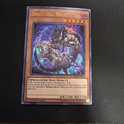 Yugioh Shaddoll Beast BLHR-EN083 Ultra Rare 1st Ed NM - Image 1