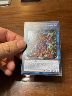 Yu-Gi-Oh D/D/D Sky King Zeus Ragnarok DOOD-EN049 Secret Rare Near Mint - Image 3