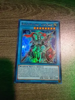 Yugioh 1x Black Luster Soldier - Super Soldier MP16-EN136 Ultra Rare 1st Ed NM - Image 1