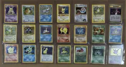 63 Ungraded ENG & JPN Vintage Holographic Pokemon TCG Card Lot 1997 to 2011 - Image 2