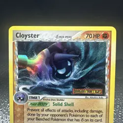 Cloyster 14/101 - Stamped HOLO RARE - EX Dragon Frontiers - POKEMON CARD - NM - Image 3